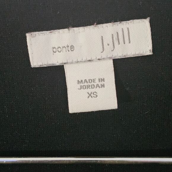 J.Jill Ponte Shift Dress with Pockets Size XS Minimalist Career Neutral Basic - Picture 4 of 6